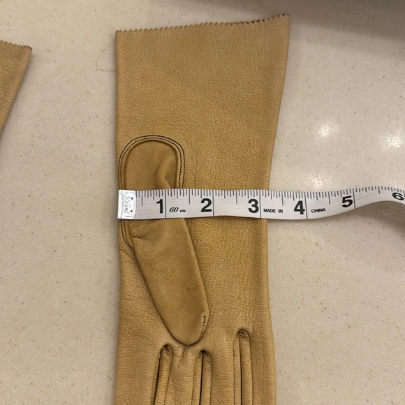 Vintage leather gloves size 7 - Picture 5 of 6